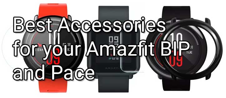 Καλύτερα αξεσουάρ Amazfit BIP - Amazfit Pace, Screen Protector, Straps