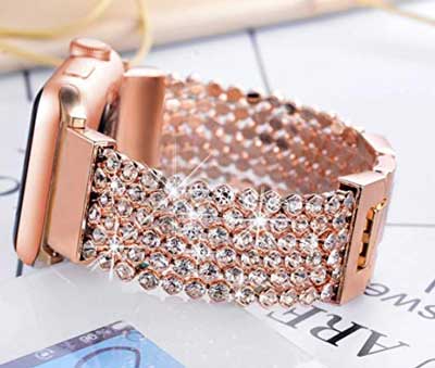 Καλύτερο κόσμημα Bling Chain Apple Watch Strap (2021 Ενημερώθηκε)