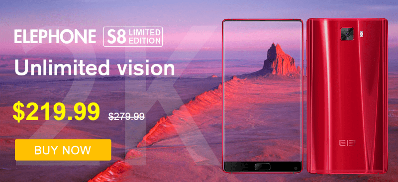 Έκδοση Elephone S8 Limited Edition στο Gearbest.com