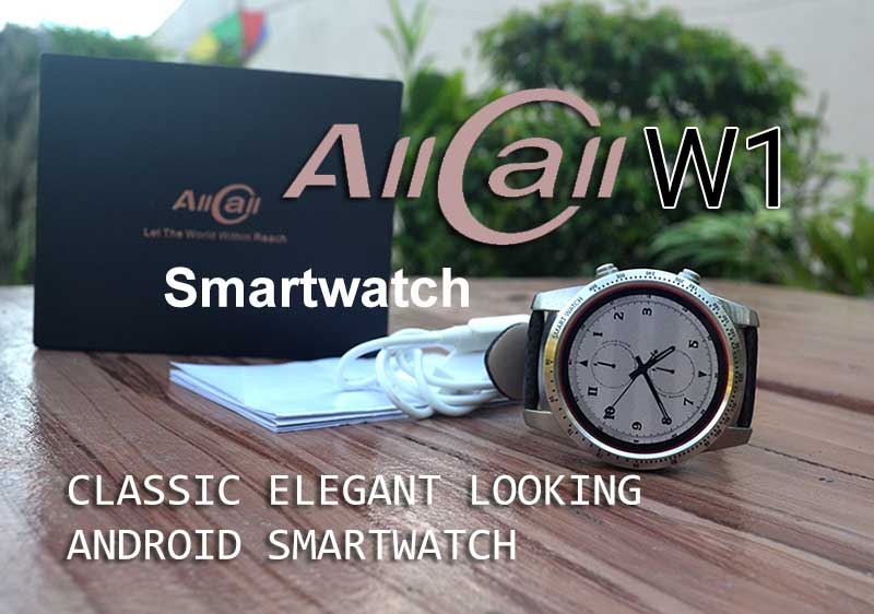 AllCall W1 Smartwatch Review - Κλασικό κομψό Android Smartwatch