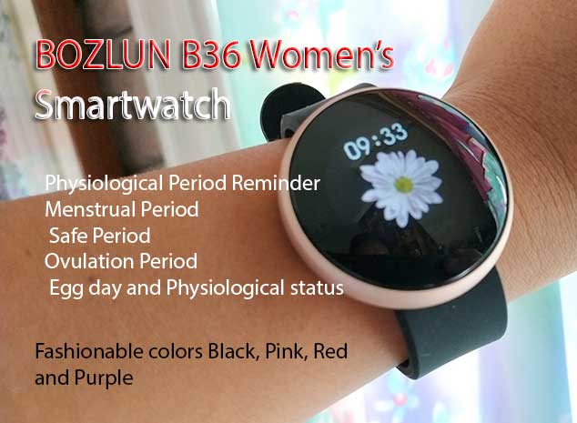 Bozlun B36 Lady Smartwatch αναθεώρηση σε βάθος