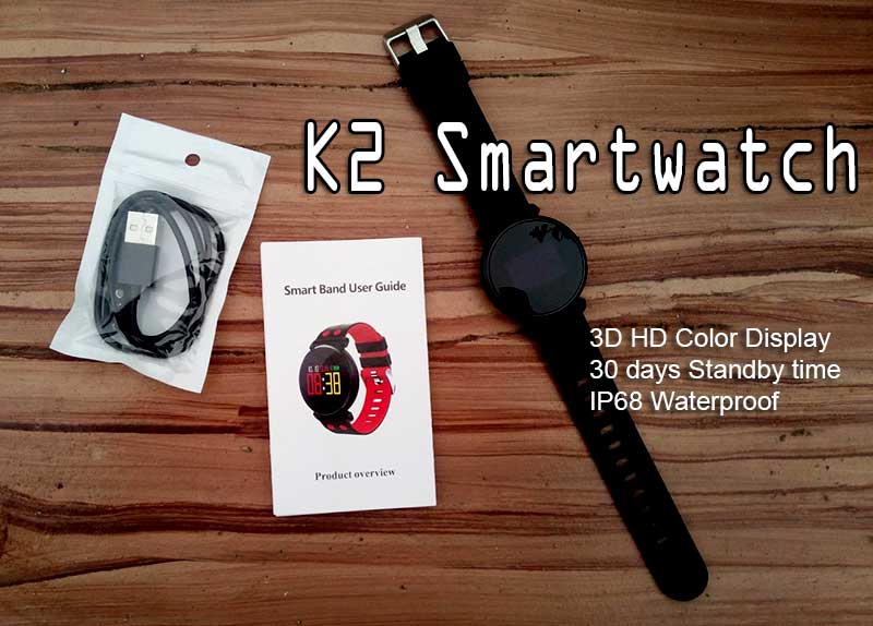K2 Smartwatch - Sporty Trendy προσιτό Smartwatch