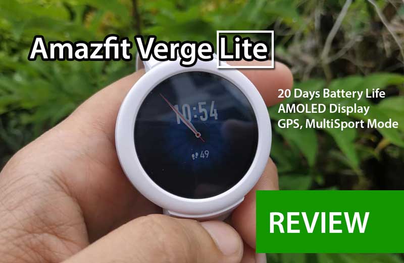 [Κριτική] Amazfit Verge Lite - Έξυπνο ρολόι για λάτρεις της γυμναστικής