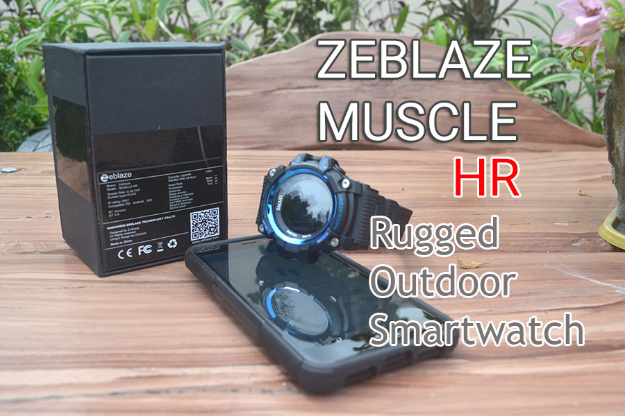 [Επανεξέταση] Zeblaze Muscle HR - Έξυπνο εξωτερικό σκληρό ρολόι με παρακολούθηση καρδιακού ρυθμού