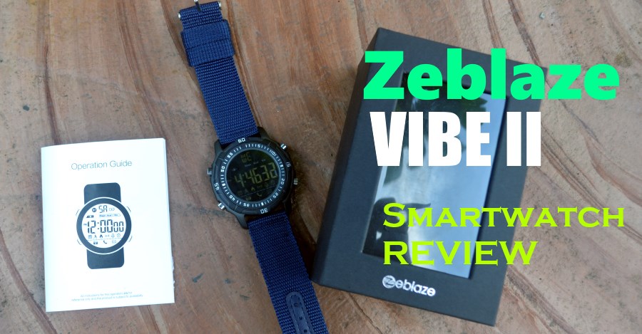[Review] Zeblaze Vibe II - Προσιτό Smartwatch με διάρκεια ζωής μπαταρίας 540 ημερών