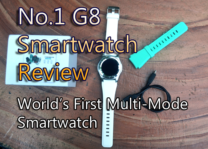 [Επανεξέταση] No.1 G8 Smartwatch - Ένα Smartwatch πολλαπλών λειτουργιών