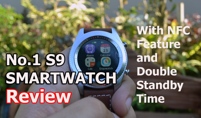 [Επανεξέταση] No.1 S9 Smartwatch με NFC - Πέρα από τα βασικά