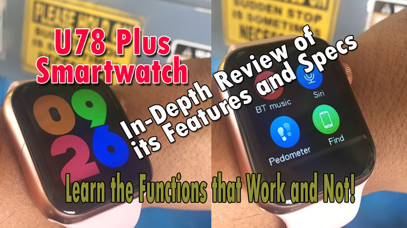 U78-Plus-smartwatch-κριτική