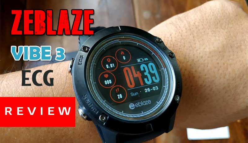 Zeblaze Vibe 3 ECG Smartwatch - Ανασκόπηση σε βάθος