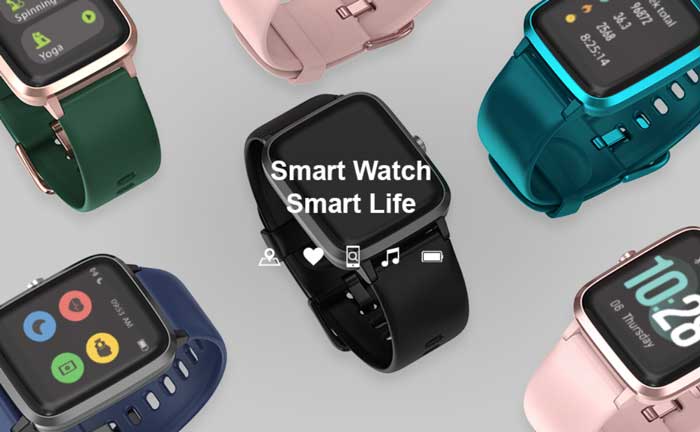 Anbes Smart Watch - Ελαφρύ, σπορ γυμναστήριο που φοριέται