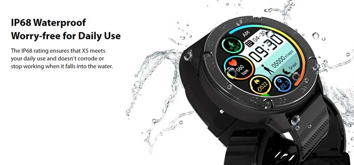 Blackview X5 Smartwatch - Ανθεκτικό σπορ Smartwatch