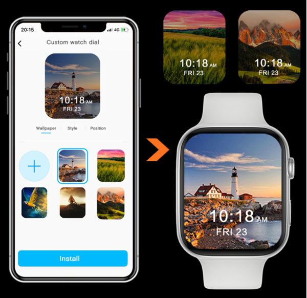 FK88-Smartwatch-ρολόγια
