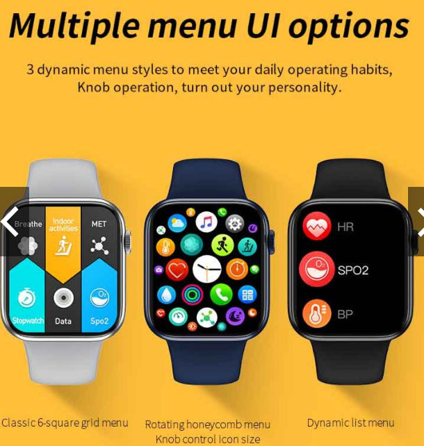 HW16 Smartwatch - Αναθεώρηση των χαρακτηριστικών, Ευρεία οθόνη, Διαχωριστική οθόνη