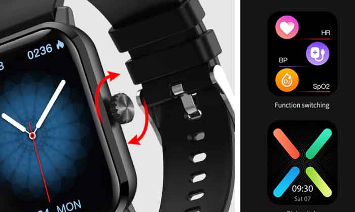 Λειτουργία HW23-smartwatch-Crown-button