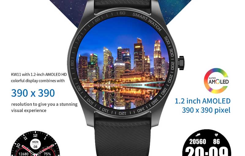 Έξυπνο ρολόι KIngwear KW11