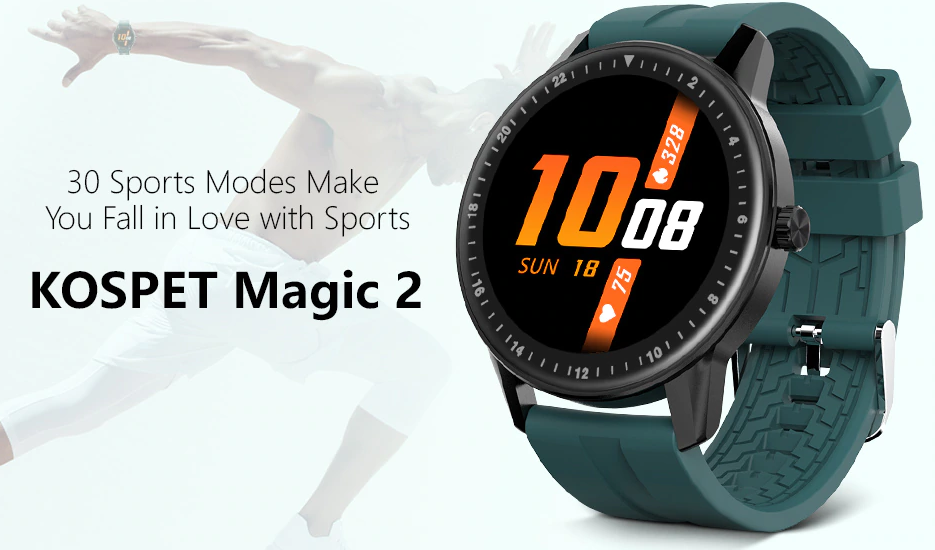 Kospet Magic 2 Smartwatch - Επανεξέταση των χαρακτηριστικών, 30 Sports Mode!