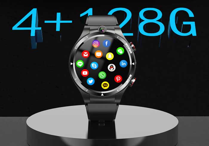 LEMFO LEM15 Smartwatch - Μεγαλύτερος αποθηκευτικός χώρος για Smartwatch 128GB