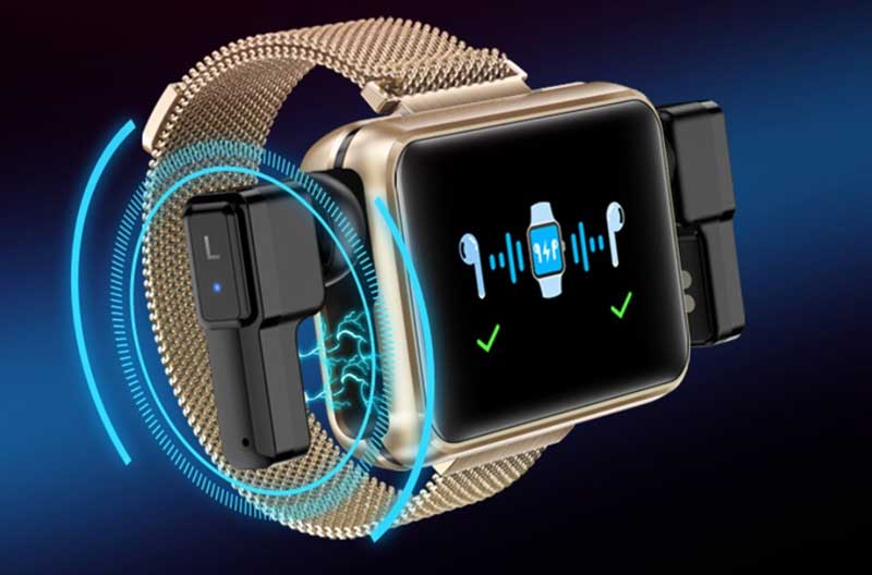LEMFO T91 + TWS Ακουστικά - Smartwatch με εκπληκτική καινοτομία