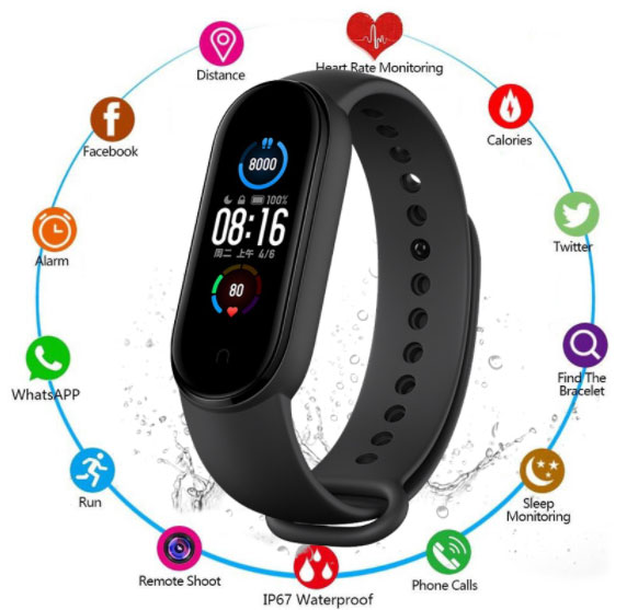 Χαρακτηριστικά M5-SMartband
