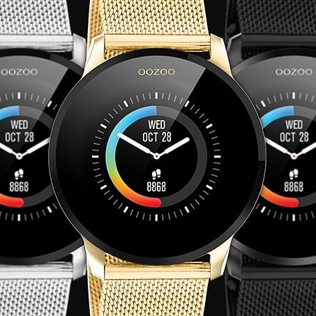 Oozoo smartwatch χρώματα