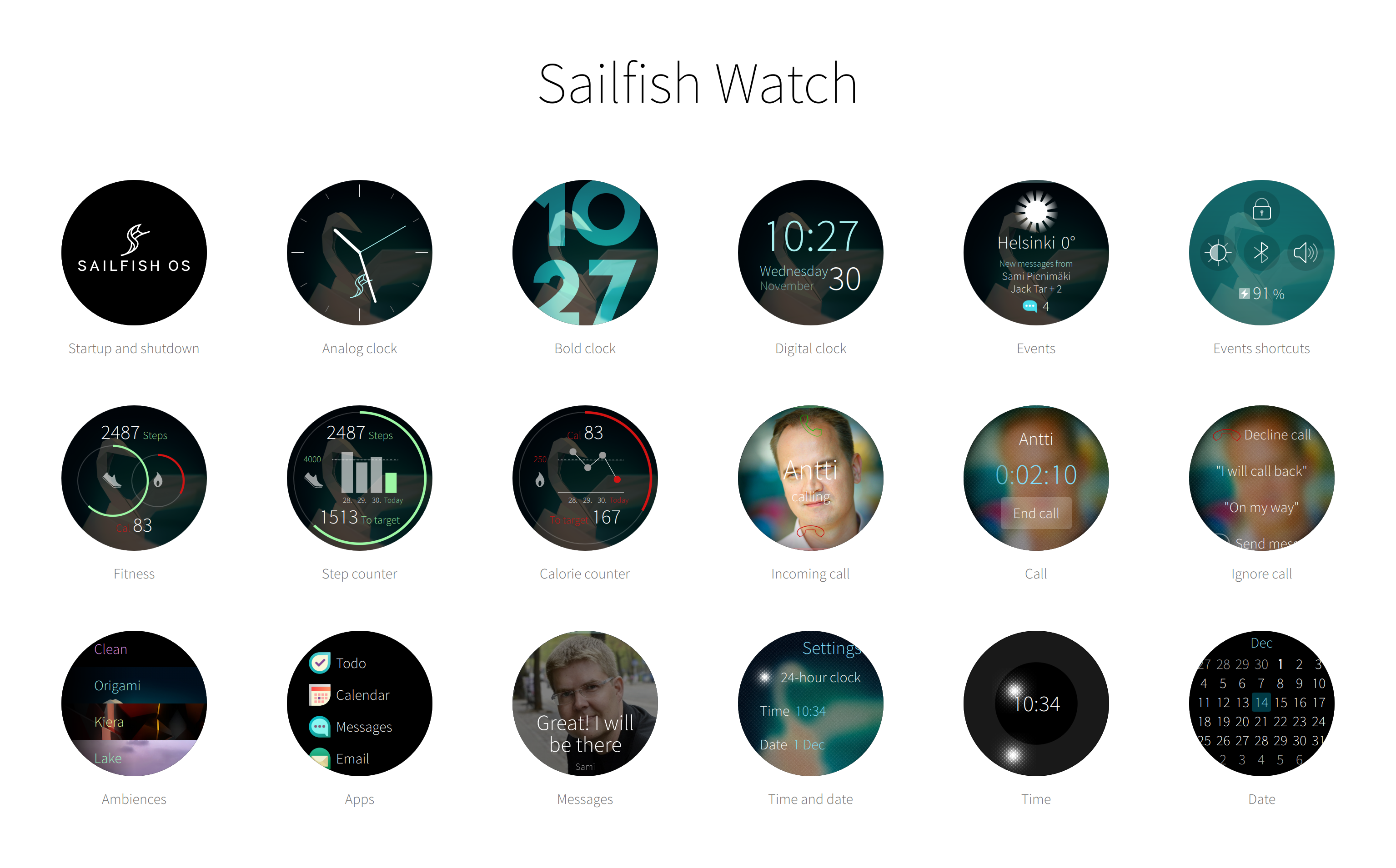 Το Sailfish Watch OS μεταφέρεται σε Android Smartwatch