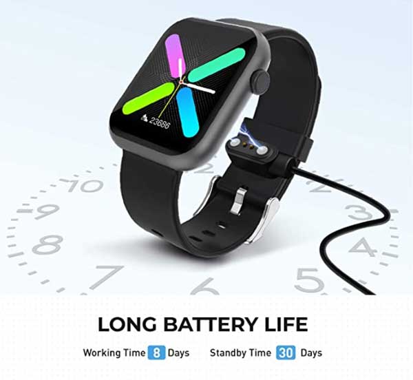 Battery-of-TekPluze-SMartwatch