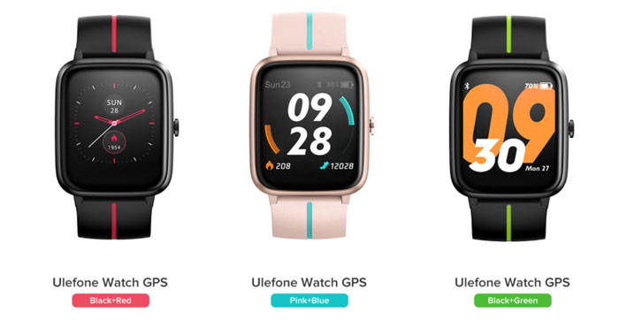 Ulefone-Watch-χρώματα