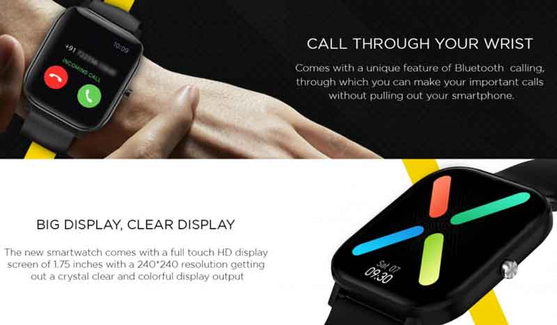 Urban Lyf Smartwatch - Ανασκόπηση χαρακτηριστικών, εξοπλισμένο με κλήσεις Bluetooth