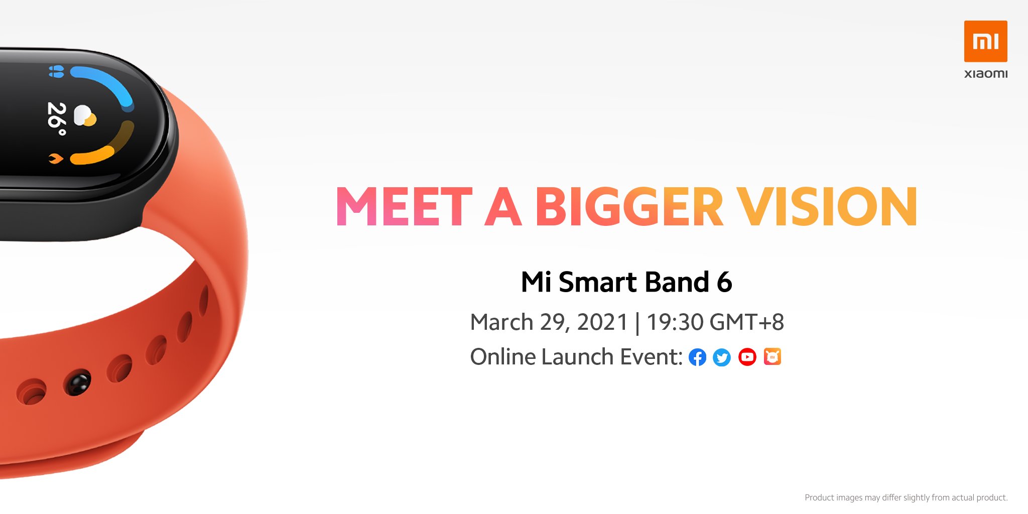 Ημερομηνία κυκλοφορίας Xiaomi Mi Band 6 και εικόνες με διαρροή