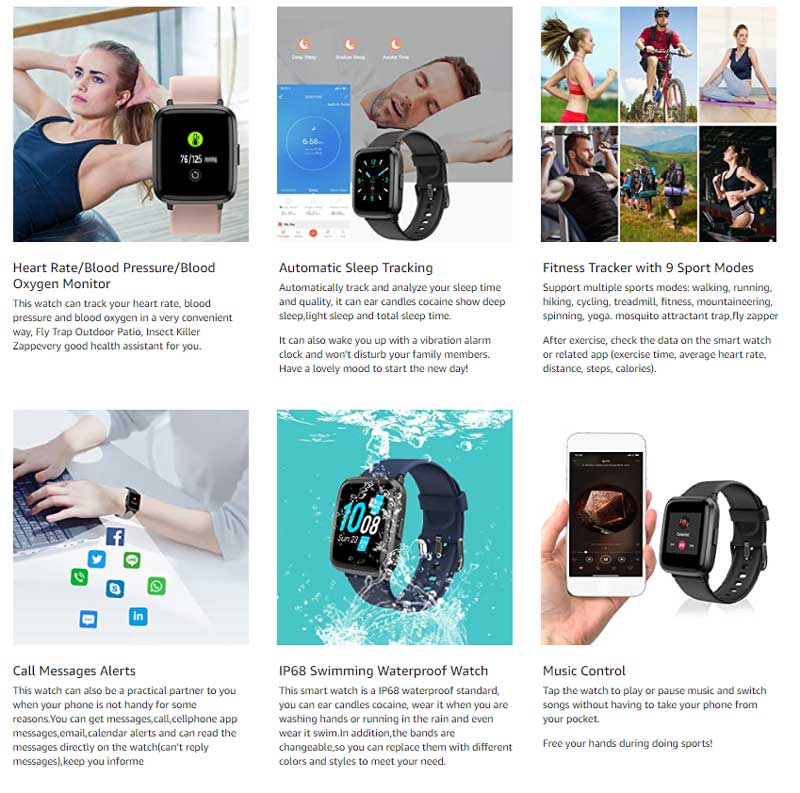 Έκδοση Yamay Smart Watch 2020