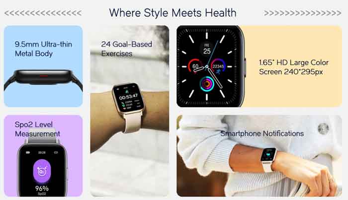 Χαρακτηριστικά Zeblaze-GTS-Pro-smartwatch