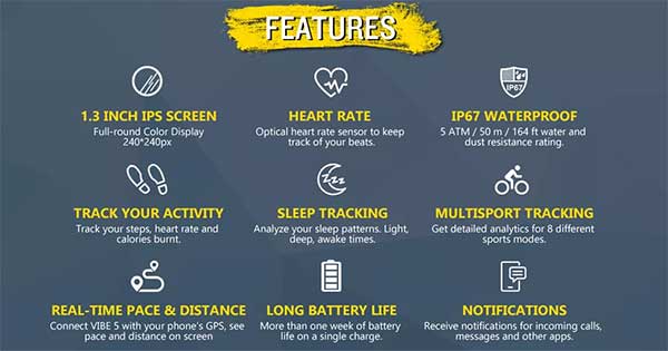 Zeblaze Vibe 5 Smartwatch