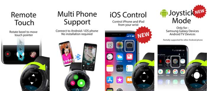Εφαρμογή Clickr Camera για SAmsung Gear και Galaxy Watch Active