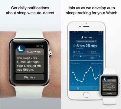 Η καλύτερη εφαρμογή Sleep Tracker / Monitor για το Apple Watch