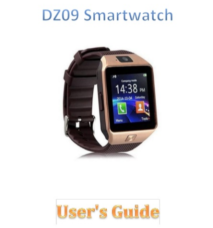 [Λήψη] DZ09 Smartwatch Εγχειρίδιο χρήστη PDF QR Codes .apk Files