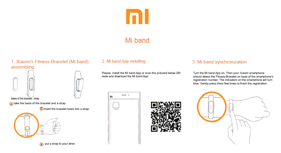 Εγχειρίδιο χρήστη xiaomi-mi-band-2