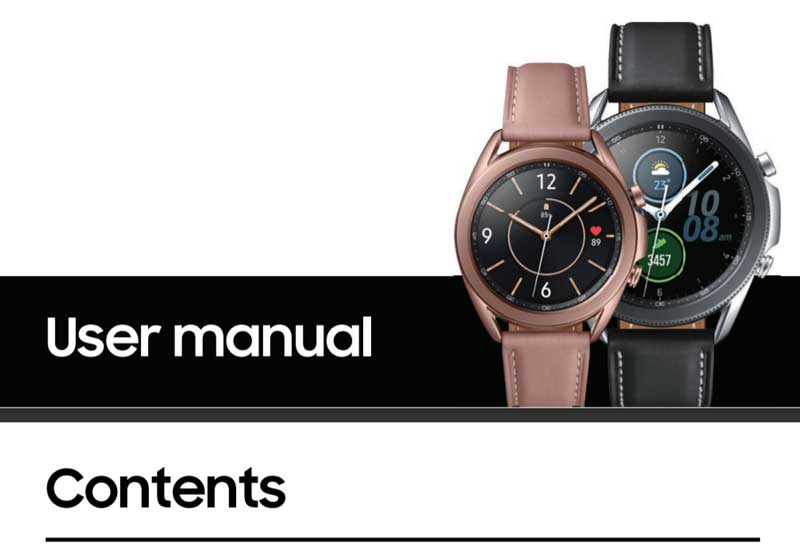 Εγχειρίδιο Samsung-Galaxy-Watch-3-User