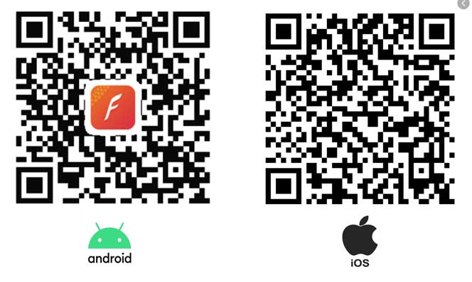 Κωδικός QR για iOS και Android, εφαρμογή VerfyFit Pro