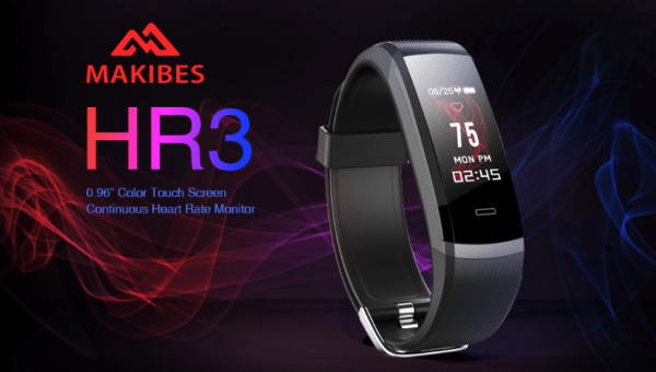 Makibes HR3 - Sporty Έγχρωμη οθόνη Smartband