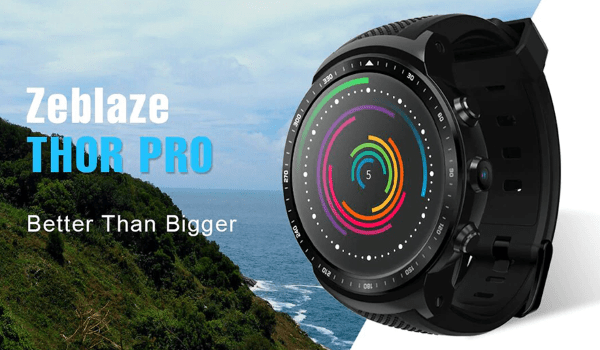 Ρίξτε μια ματιά στο νέο Zeblaze Thor Pro - Android Sporty Smartwatch
