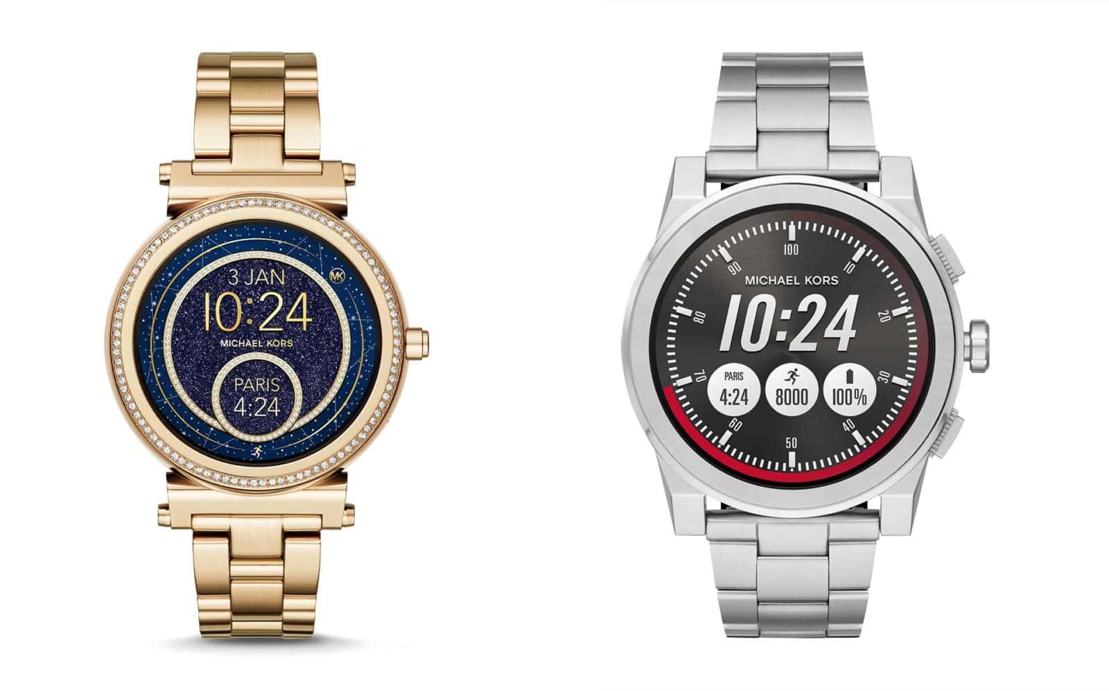 Michael Kors Access Sofie and Grayson - Classy Android Wear Smartwatches
