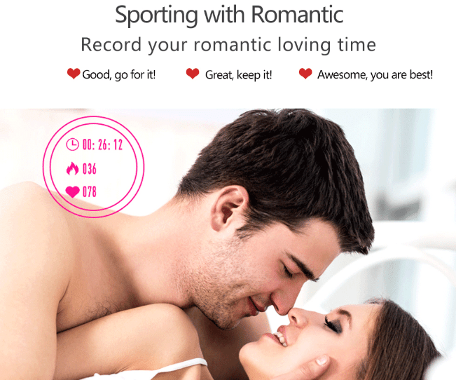 Microwear L3 Smartwatch - Multi-Sport Mode Plus Intimate Loving Monitor