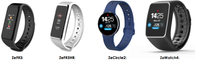 MyKronoz Uneiled ZeFitHr, ZeFit3, ZeCircle2 και ZeWatch4 Wearables