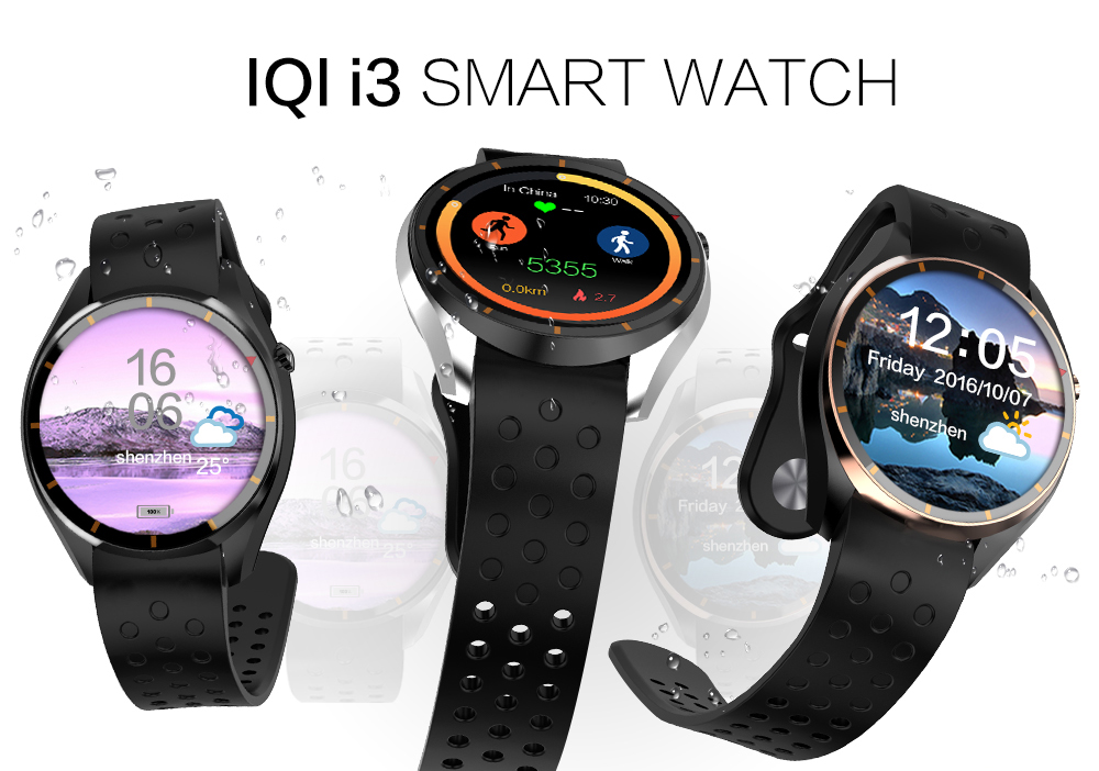 Smartwatch Android iQi i3 Thin Featured-Packed Σύντομα διαθέσιμο τον Οκτώβριο