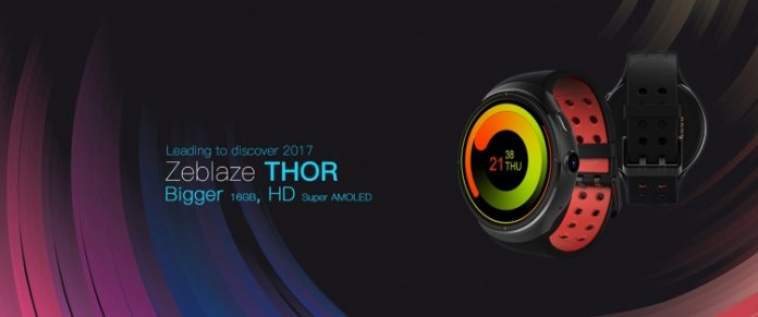 Το Zeblaze κυκλοφόρησε ένα κυκλικό Smartwatch που ονομάζεται Thor