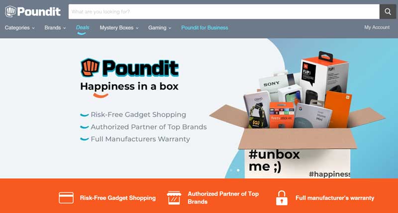 [Κριτική] @ Poundit.com - Κωδικός έκπτωσης -Αγορές ηλεκτρονικών συσκευών