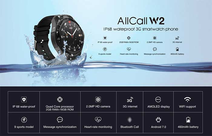 AllCall W23G Smartwatch - Κωδικός κουπονιού