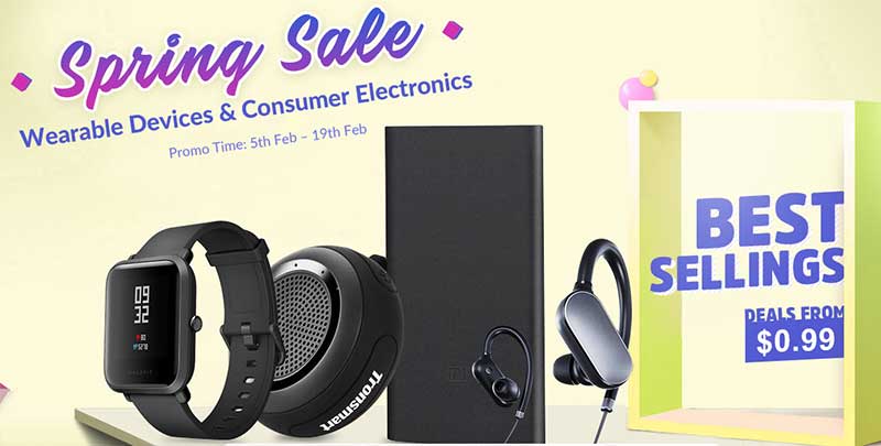 Geekbuying Spring Sale Festival - Προσφέρονται φορητές συσκευές!