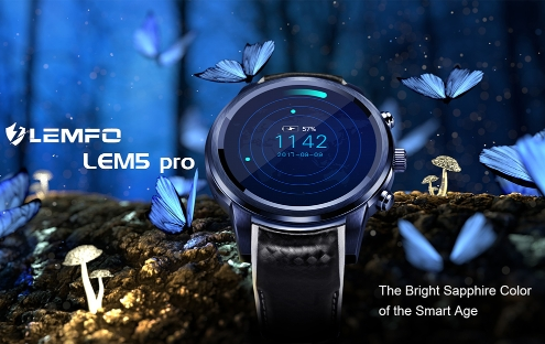 LEMFO LEM5 Pro Smartwatch - Ώρα για λήψη με λιγότερα